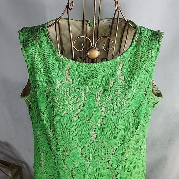 Spring Green NY&Co. Size 10 Dress - Picture 2 of 8